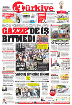 TÜRKİYE GAZETESİ 16 Ekim 2025 gazete manşeti
