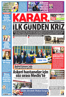 KARAR 16 Ekim 2025 gazete manşeti