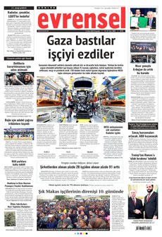 EVRENSEL 16 Ekim 2025 gazete manşeti