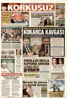 KORKUSUZ 16 Ekim 2025 gazete manşeti