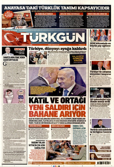 TÜRKGÜN 17 Ekim 2025 gazete manşeti