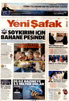 YENİ ŞAFAK 17 Ekim 2025 gazete manşeti