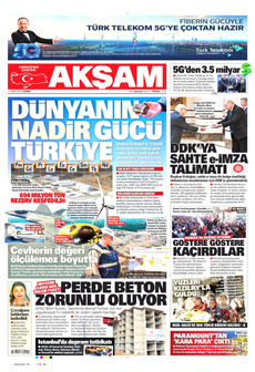 AKŞAM 17 Ekim 2025 gazete manşeti