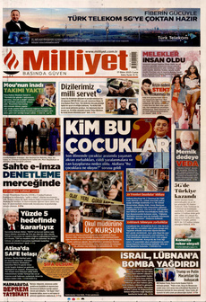 MİLLİYET 17 Ekim 2025 gazete manşeti