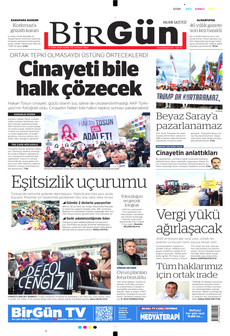 BİRGÜN 17 Ekim 2025 gazete manşeti