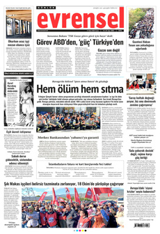 EVRENSEL 17 Ekim 2025 gazete manşeti
