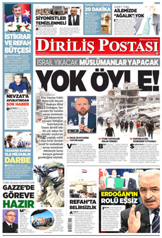 DİRİLİŞ POSTASI 17 Ekim 2025 gazete manşeti
