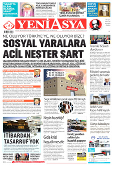 YENİ ASYA 17 Ekim 2025 gazete manşeti