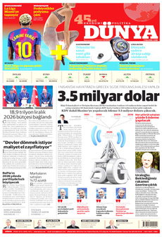 DÜNYA 17 Ekim 2025 gazete manşeti