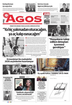AGOS 17 Ekim 2025 gazete manşeti