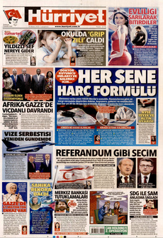 HÜRRİYET 18 Ekim 2025 gazete manşeti
