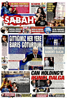 SABAH 18 Ekim 2025 gazete manşeti
