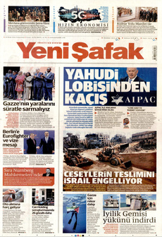 YENİ ŞAFAK 18 Ekim 2025 gazete manşeti