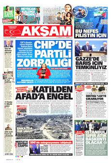 AKŞAM 18 Ekim 2025 gazete manşeti