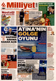 MİLLİYET 18 Ekim 2025 gazete manşeti