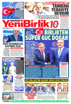 YENİBİRLİK 18 Ekim 2025 gazete manşeti