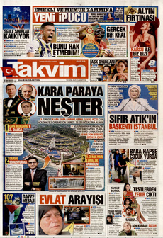 TAKVİM 18 Ekim 2025 gazete manşeti