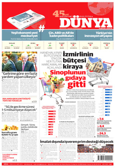 DÜNYA 18 Ekim 2025 gazete manşeti