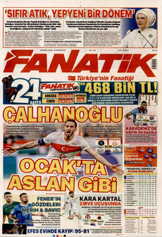FANATİK 18 Ekim 2025 gazete manşeti