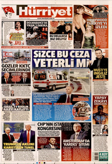 HÜRRİYET 19 Ekim 2025 gazete manşeti