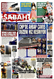SABAH 19 Ekim 2025 gazete manşeti