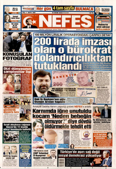 NEFES 19 Ekim 2025 gazete manşeti