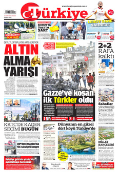 TÜRKİYE GAZETESİ 19 Ekim 2025 gazete manşeti