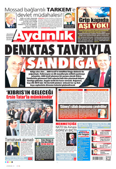 AYDINLIK GAZETESİ 19 Ekim 2025 gazete manşeti
