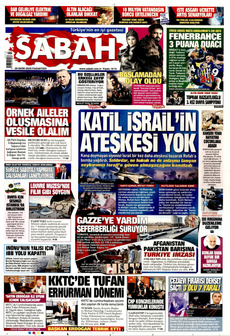 SABAH 20 Ekim 2025 gazete manşeti