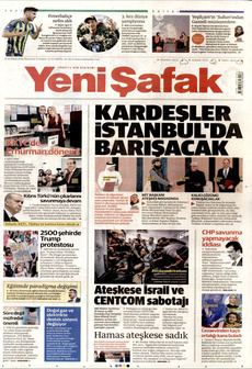 YENİ ŞAFAK 20 Ekim 2025 gazete manşeti