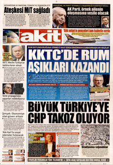 YENİ AKİT 20 Ekim 2025 gazete manşeti