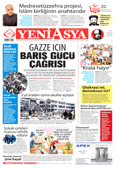 YENİ ASYA 20 Ekim 2025 gazete manşeti