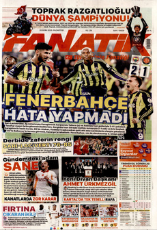 FANATİK 20 Ekim 2025 gazete manşeti