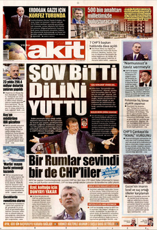 YENİ AKİT 21 Ekim 2025 gazete manşeti