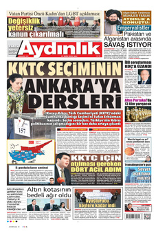 AYDINLIK GAZETESİ 21 Ekim 2025 gazete manşeti