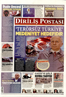 DİRİLİŞ POSTASI 21 Ekim 2025 gazete manşeti