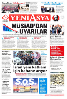 YENİ ASYA 21 Ekim 2025 gazete manşeti