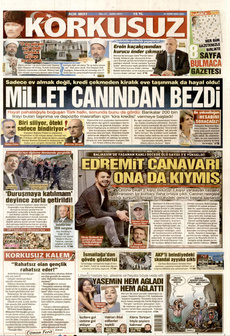 KORKUSUZ 21 Ekim 2025 gazete manşeti