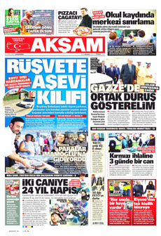 AKŞAM 22 Ekim 2025 gazete manşeti