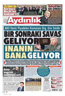 AYDINLIK GAZETESİ 22 Ekim 2025 gazete manşeti