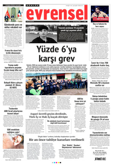 EVRENSEL 22 Ekim 2025 gazete manşeti