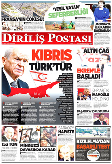 DİRİLİŞ POSTASI 22 Ekim 2025 gazete manşeti