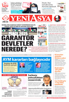YENİ ASYA 22 Ekim 2025 gazete manşeti