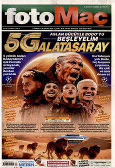 FOTOMAÇ 22 Ekim 2025 gazete manşeti