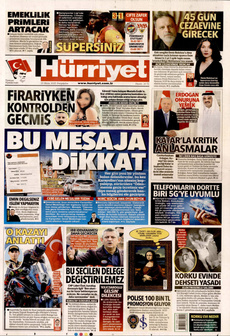 HÜRRİYET 23 Ekim 2025 gazete manşeti