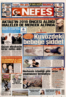 NEFES 23 Ekim 2025 gazete manşeti