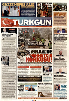 TÜRKGÜN 23 Ekim 2025 gazete manşeti
