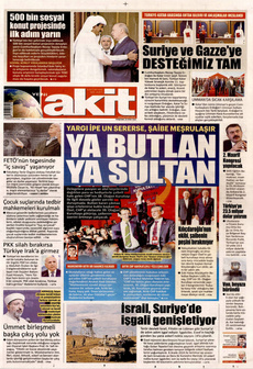 YENİ AKİT 23 Ekim 2025 gazete manşeti