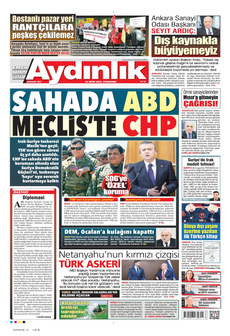 AYDINLIK GAZETESİ 23 Ekim 2025 gazete manşeti
