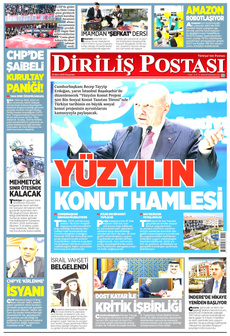 DİRİLİŞ POSTASI 23 Ekim 2025 gazete manşeti